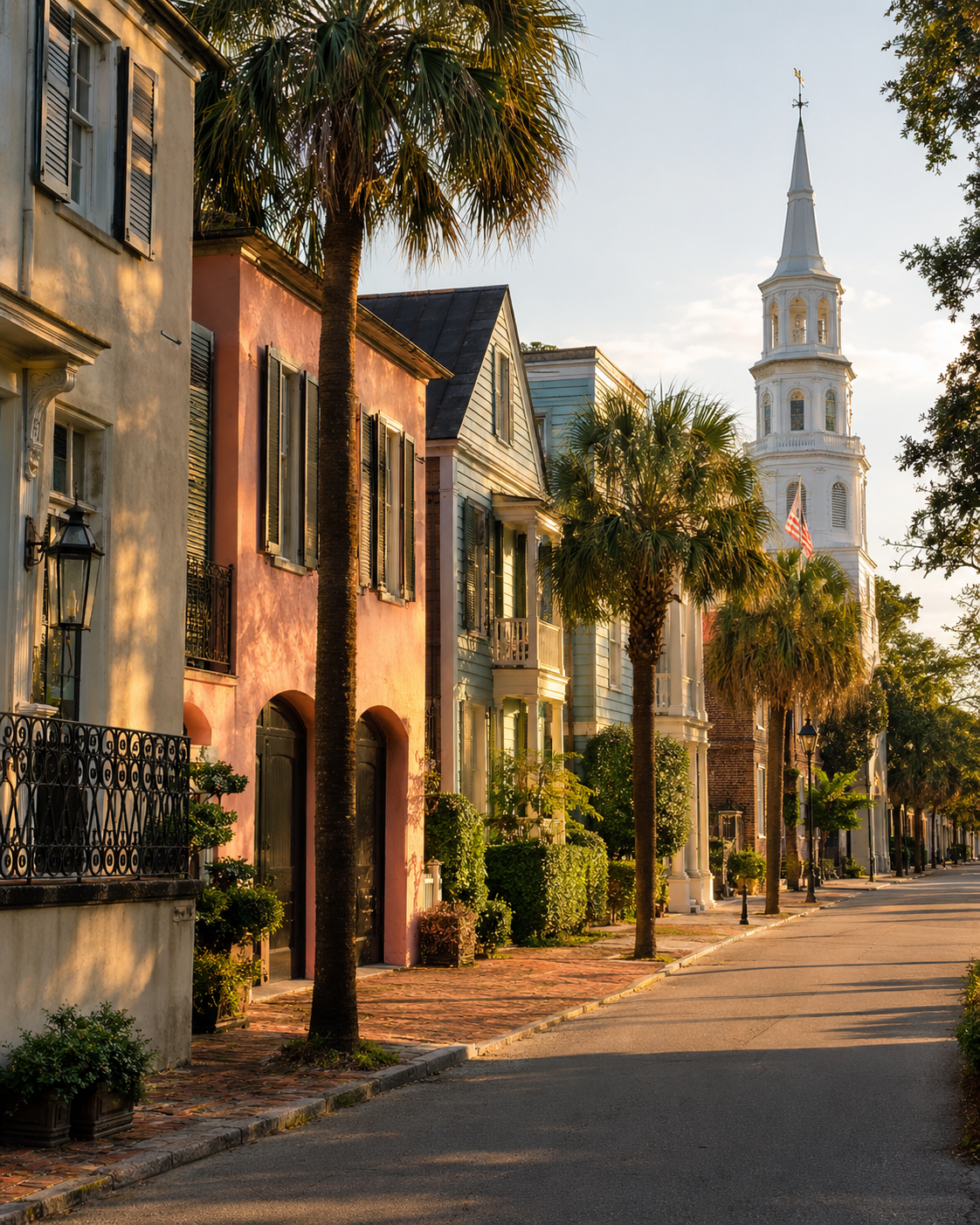 Historic Charleston streetscape